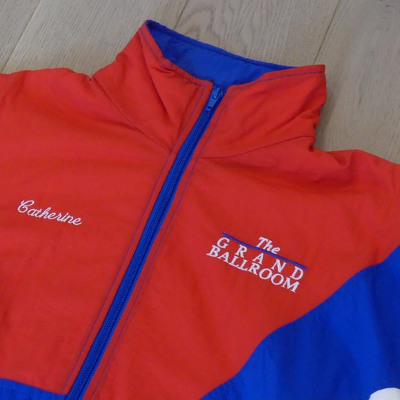 The Grand Ballroom Catherine Red/White/Blue XSmall Tracksuit Jacket - Picture 2 of 8